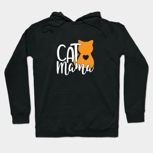 Cute Cat Mama Design, Cat Mom Gift Hoodie